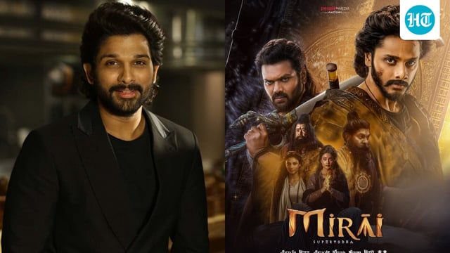 Allu Arjun heaps praise on Teja Sajja's Mirai,