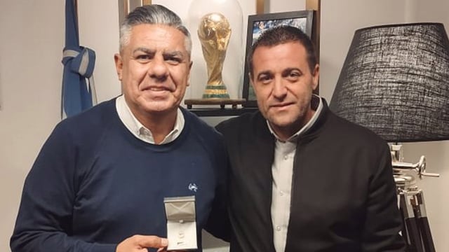 Tapia y Toviggino juntos.