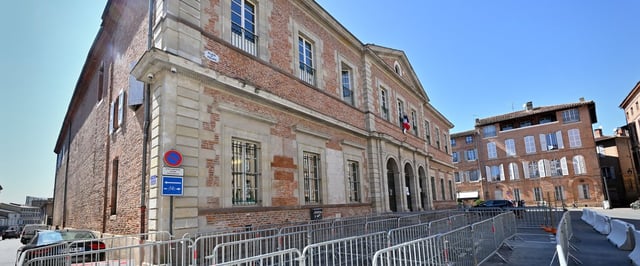 Le tribunal d’Albi, où se déroulera le procès de Cédric Jubillar.