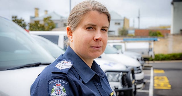 Warrnambool police road safety manager Acting Senior Sergeant Lisa McRae. Picture by Eddie Guerrero