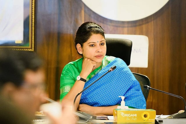 IAS officer Smita Sabharwal moves Telangana HC seeking to quash Kaleshwaram findings