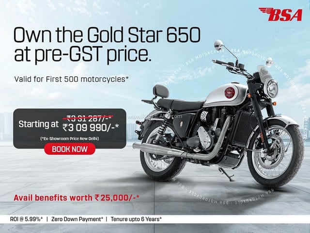 BSA Gold Star 650 Offer