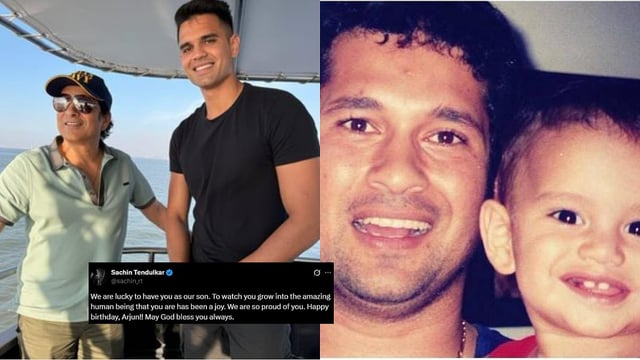 'Lucky To Have You As Our Son': Sachin Tendulkar Leaves Heartfelt Note For Arjun Tendulkar On His 26th Birthday