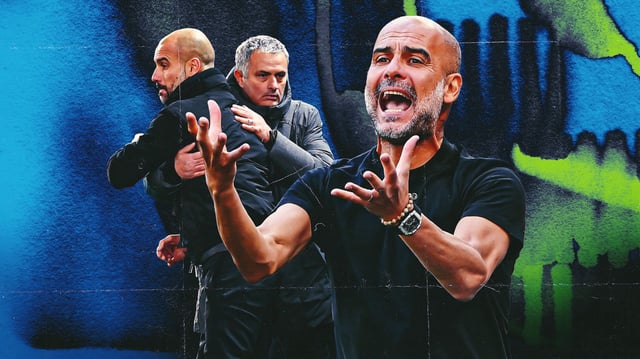 Pep Guardiola Jose Mourinho GFX 16:9