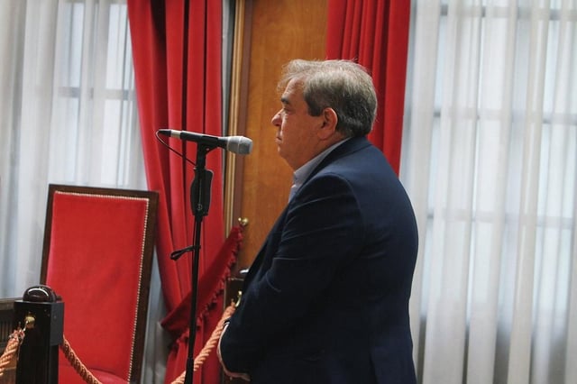 Gerardo Seoane, durante su declaración