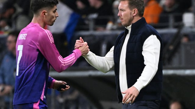 Wann kehrt Havertz (l.) zu Nagelsmann zurück?