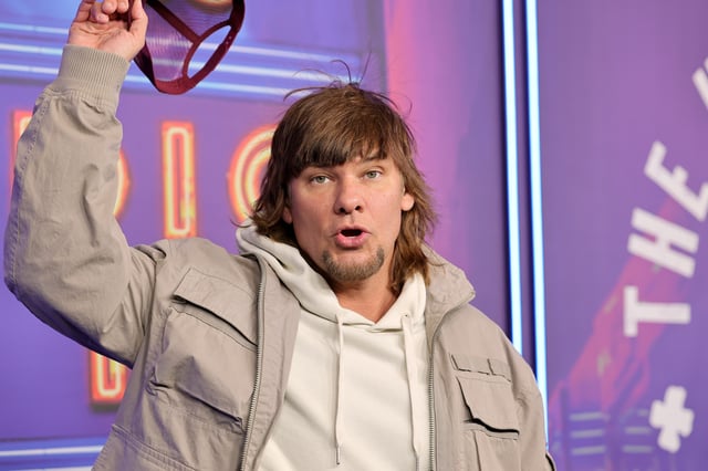 Theo Von attends SNL50: The Homecoming Concert at Radio City Music Hall on February 14, 2025 in New York City.