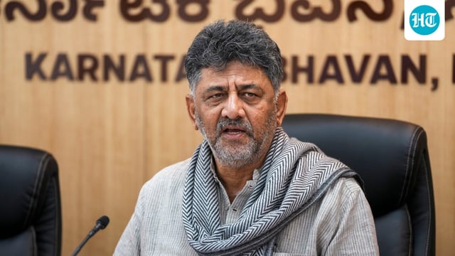 DK Shivakumar said efforts are being made to fix potholes in Bengaluru daily, dismissing criticism as politically motivated.