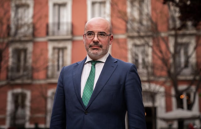 21.03.2024. MADRID. Francisco Martín Aguirre, delegado del Gobierno en la Comunidad de Madrid, en Madrid. Foto: Alba Vigaray