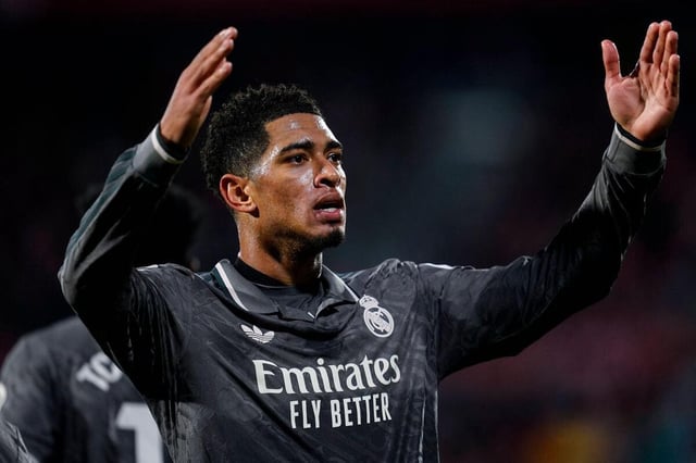 Jude Bellingham playing for Real Madrid Football Club