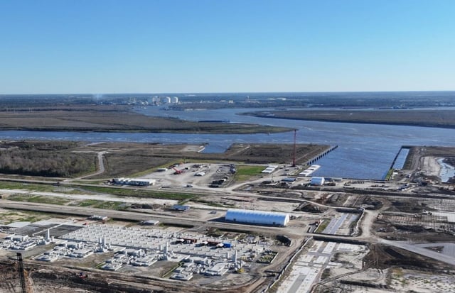 Louisiana LNG site; Source: Woodside Energy