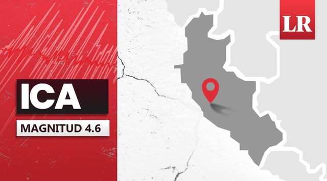 Temblor de magnitud 4,6 se sintió en Ica hoy, según IGP
