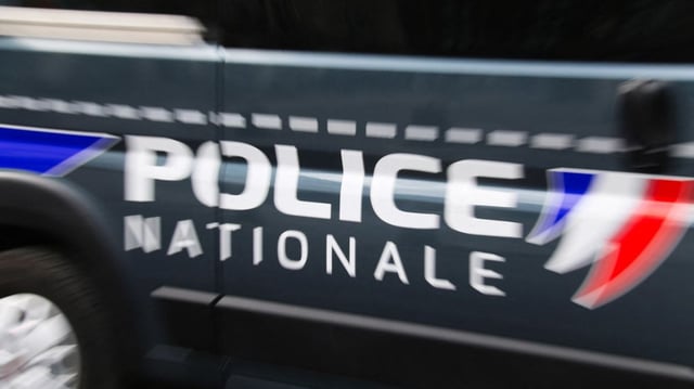 Une voiture de police. Image d'illustration.