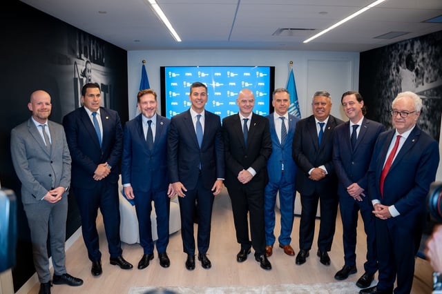 Cumbre en Nueva York para el Mundial 2030 (Conmebol)