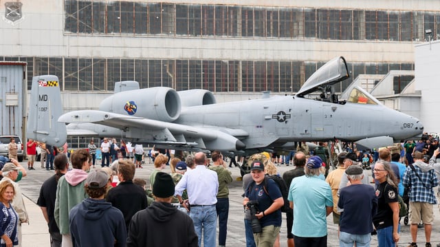 A-10C Thunderbolt II 79-0087 at rest at the Hagerstown Aviation Museum, housed in the factory where it was originally built almost 50 years ago. (Image credit: Andrew Stover / Jet A Aviation on Flickr)