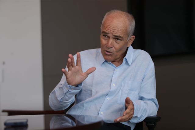 Roque Benavides, presidente del directorio de Compañía de Minas Buenaventura, participó en el Fireside Chat de Perumin. Foto: GEC / Alessandro Currarino