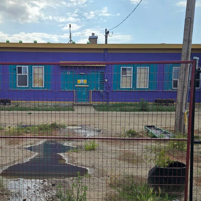 A compound which housed a cult called the "Kingdom of Canada" is seen in Richmound, Sask., in an undated handout photo. The mayor of the town says on Sept. 3 he learned the compounds grounds are covered with water seeping from sewage overflowing from the building's toilets and sinks. THE CANADIAN PRESS/Handout - Brad Miller (Mandatory Credit)
