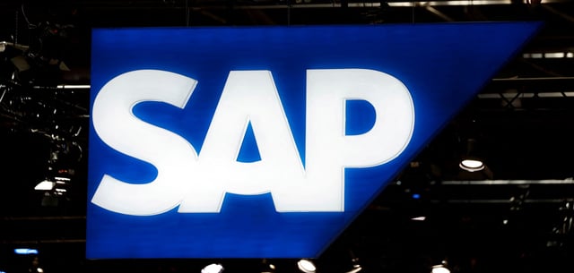 Das Logo des Softwarekonzerns SAP