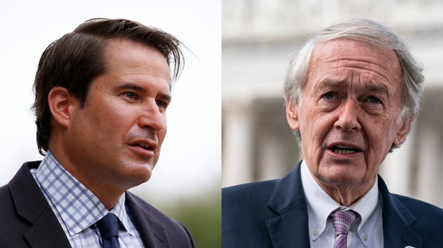 Rep. Seth Moulton, D-Mass.; Sen. Ed Markey, D-Mass.