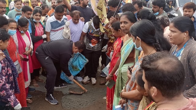 BJP protest Bengaluru