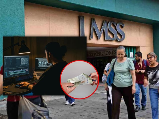 Hackers ofrecen base de datos de pensionados del IMSS en 50 mil pesos. | Crédito: El Universal/Canva