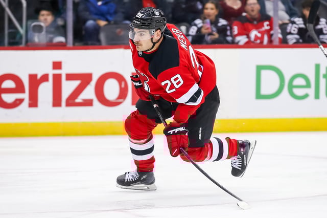 Timo Meier, New Jersey Devils (Jess Starr/The Hockey Writers)