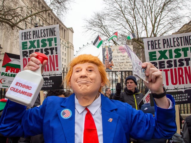 Protestas en Londres contra Donald Trump. Foto: EFE/ archivo 