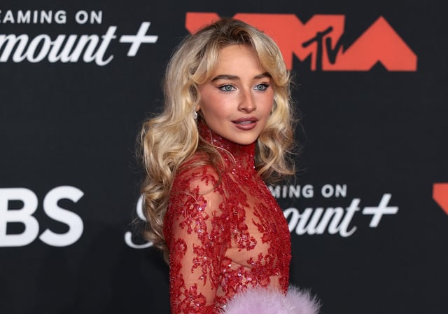 Sabrina Carpenter attends the 2025 MTV Video Music Awards on Sept. 7, 2025 in Elmont, New York.