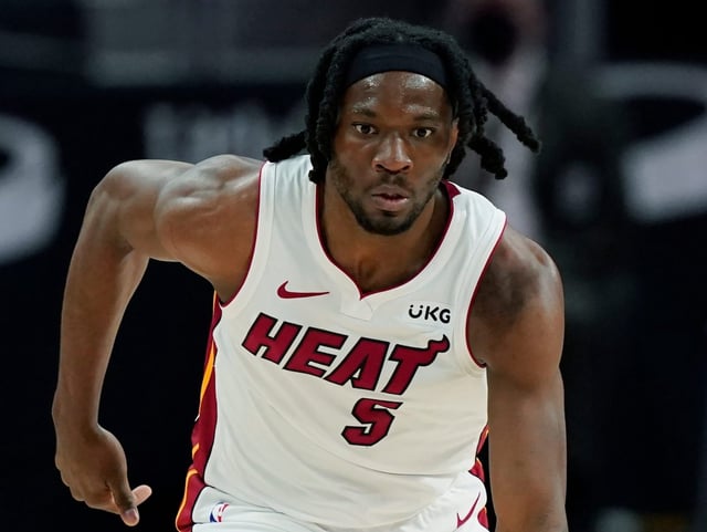 Precious Achiuwa is back with the Miami Heat. (Carlos Osorio/AP)