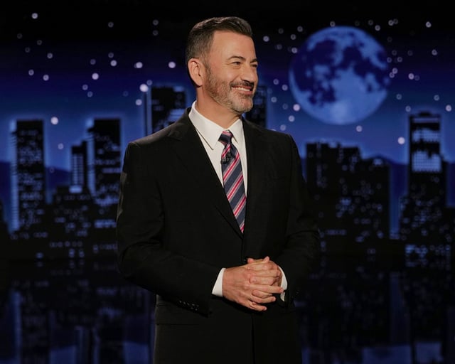 Jimmy Kimmel returned Tuesday to “Jimmy Kimmel Live!” on ABC after the Disney-owned network pulled him off the air last week. (Disney/Randy Holmes/TNS)