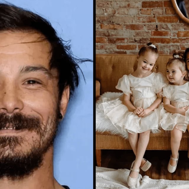 FILE - A photo of Travis Decker (left), who is wanted for the murders of his three young daughters (pictured on the right). (Credit: Wenatchee police & family of three the Decker girls)