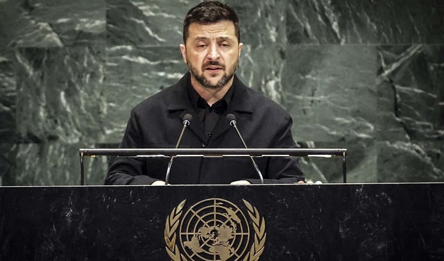Zelenski advierte en la ONU que Ucrania necesita más armas y aliados ante el avance de Rusia en Europa