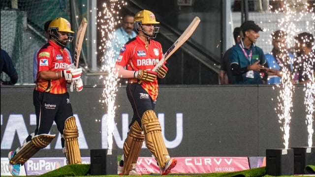 Priyansh Arya and Prabhsimran Singh opened for Punjab Kings in IPL 2025 Courtesy: PTI