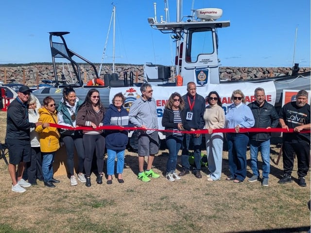  Friends and family of Luc Bourgeois were at the official launch of the Sentry Regional Marine Search and Rescue over the weekend in Shediac. The organization was sparked by the search for Bourgeois in July when he went missing while kayaking.