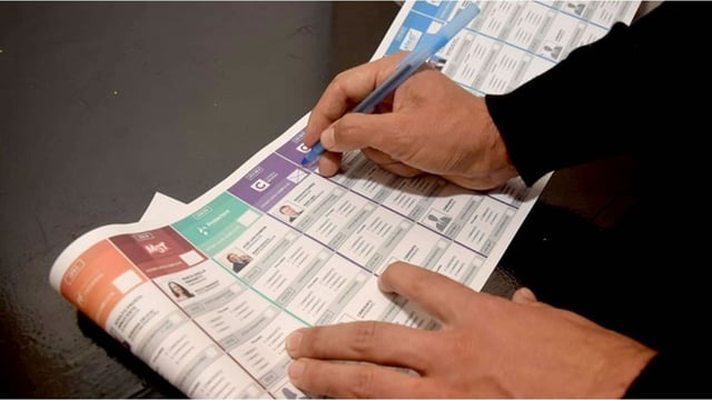Las elecciones legislativas se llevarán a cabo con Boleta Única de Papel.