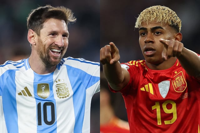 Lionel Messi y Lamine Yamal, la leyenda del fútbol y quien está llamado a ser su heredero, se enfrentarán en la Finalissima