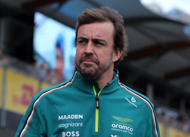 Formula One F1 - Azerbaijan Grand Prix - Baku City Circuit, Baku, Azerbaijan - September 21, 2025 Aston Martin's Fernando Alonso before the race REUTERS/Anton Vaganov/File Photo