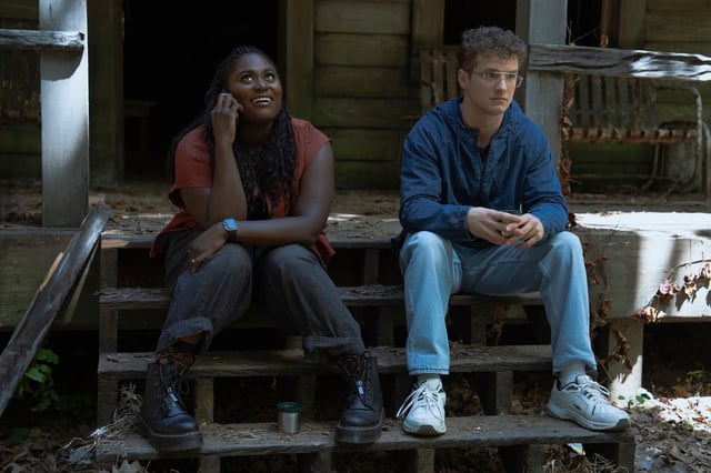 Danielle Brooks and Freddie Stroma in Season 2 of HBO Max's "Peacemaker".