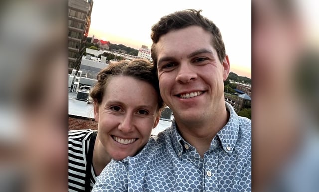 Chris Perry and Kristen Seidel.