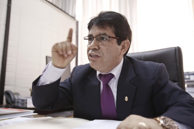Tomás Gálvez asumió el despacho de la Fiscalía de la Nación tras la suspensión temporal de Delia Espinoza. (Foto: GEC)