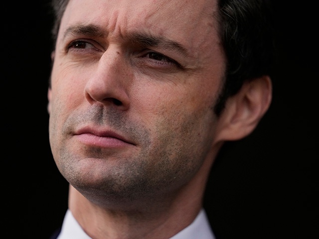 Title: Election 2026 Georgia Ossoff
Image ID: 25116643087540
Article:  Sen. Jon Ossoff, D-Ga., speaks during an interview at Dobbins Air Reserve Base, Saturday, April 26, 2025, in Marietta, Ga. (AP Photo/Brynn Anderson)