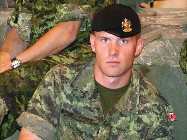 Corporal Nathan Hornburg died in Afghanistan on September 24 during Operation SADIQ SARBAAZ (Honest Soldier).  He was a Reserve soldier from the King's Own Calgary Regiment, based out of Calgary, Alberta.

