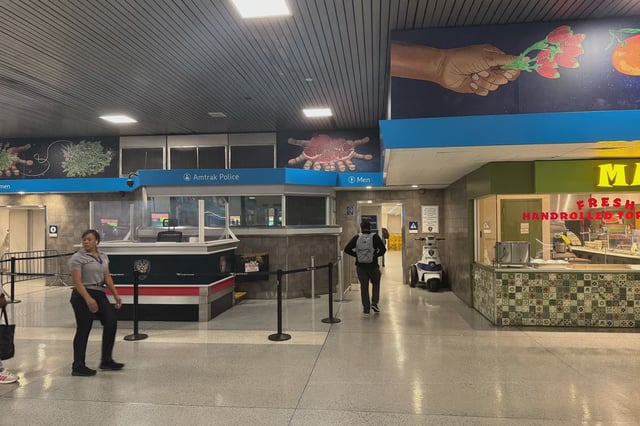 Amtrak Police say they've arrested some 200 men inside the Penn Station bathroom since the start of June.