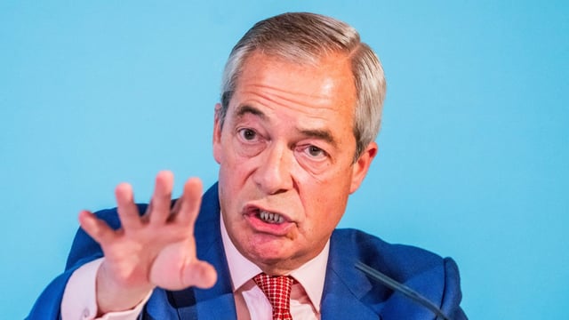 The Reform UK leader