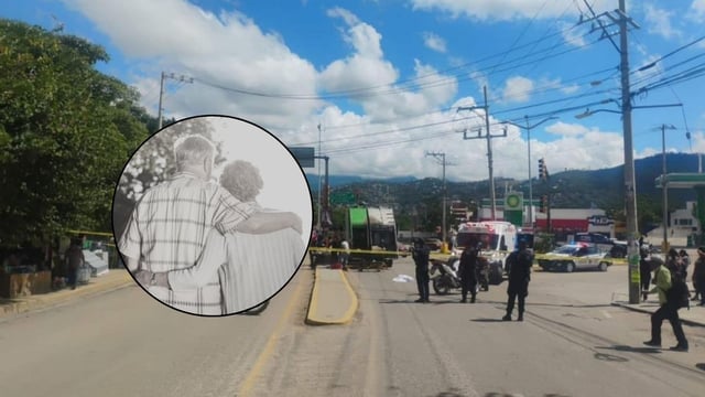 Tragedia en Oaxaca: pareja de adultos mayores pierde la vida atropellada por camión recolector. Foto: Heraldo de México, canvas