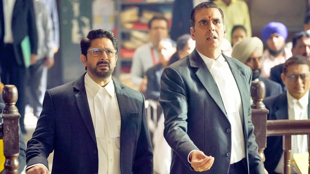 Arshad Warsi and Akshay Kumar in Jolly LLB 3