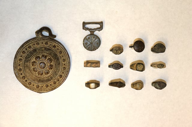 The items found in a Chilliwack thrift shop that could date back potentially thousands of years.