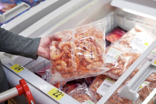 Kroger-brand frozen shrimp products have been recalled due to potential contamination with a radioactive substance.