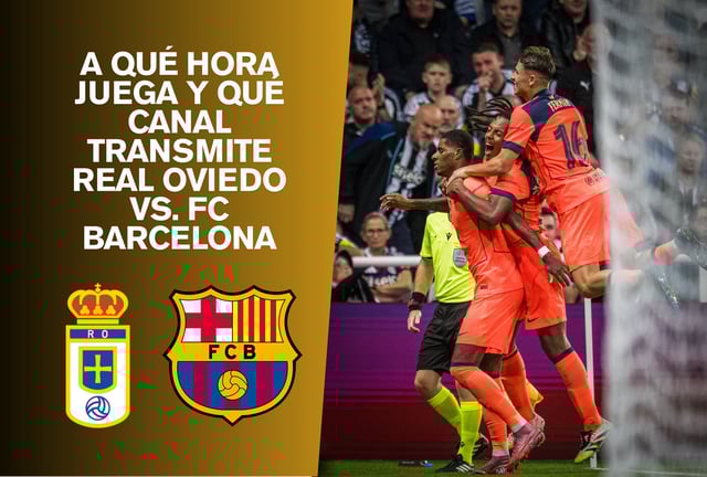 El Real Oviedo recibe al FC Barcelona hoy, 25 de septiembre de 2025, por LaLiga. Consulta a qué hora juegan y dónde ver el partido en España, México y USA. | Crédito: FC Barcelona / Facebook / Composición Mag
