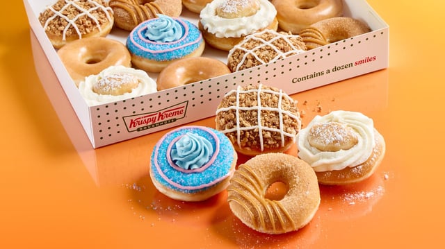 Krispy Kreme has unveiled a new doughnut collection inspired by the sights, smells, and tastes of a fall fair.